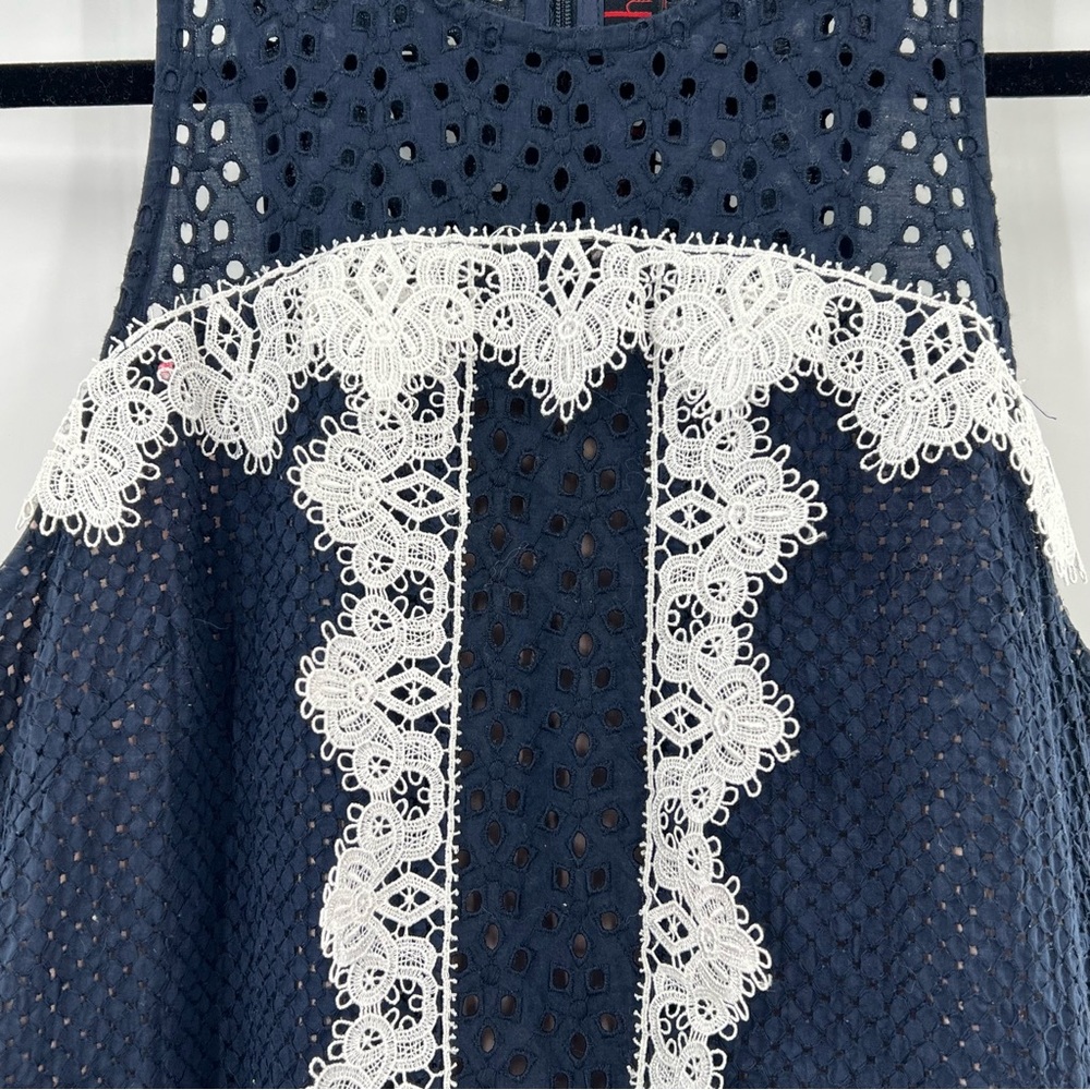 Nha Khanh Navy Bell Dress size 4 - Picture 5 of 9